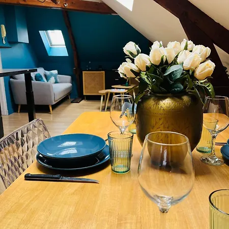 Apartament Le Cocon Bleu T3 Hypercentre Angers